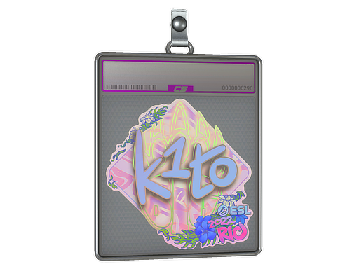 Sticker Slab k1to Holo Rio 2022