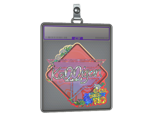 Sticker Slab karrigan Glitter Rio 2022