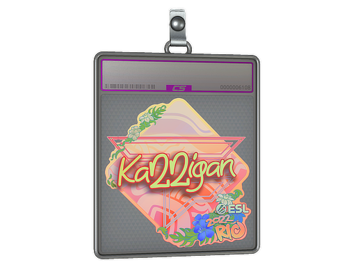 Sticker Slab karrigan Holo Rio 2022