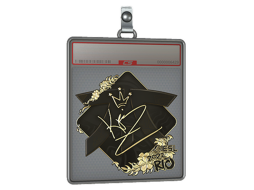 Sticker Slab KRIMZ Gold Rio 2022