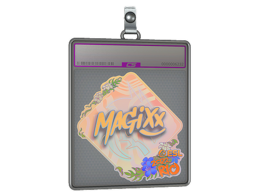 Sticker Slab magixx Holo Rio 2022
