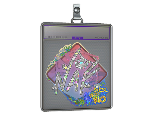 Sticker Slab NAF Glitter Rio 2022