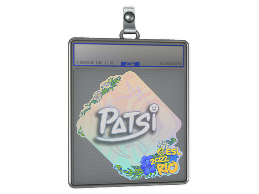 Sticker Slab Patsi Rio 2022