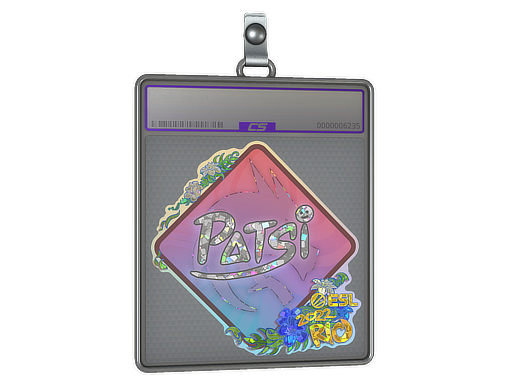 Sticker Slab Patsi Glitter Rio 2022