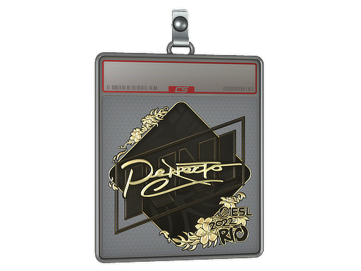 Sticker Slab Perfecto Gold Rio 2022