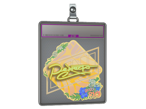 Sticker Slab Perfecto Holo Rio 2022