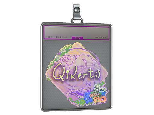 Sticker Slab qikert Holo Rio 2022