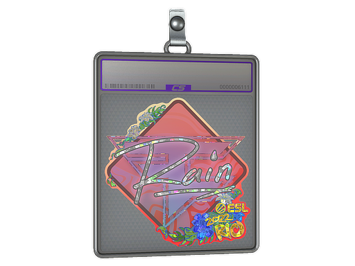 Sticker Slab rain Glitter Rio 2022