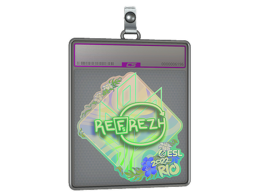 Sticker Slab refrezh Holo Rio 2022