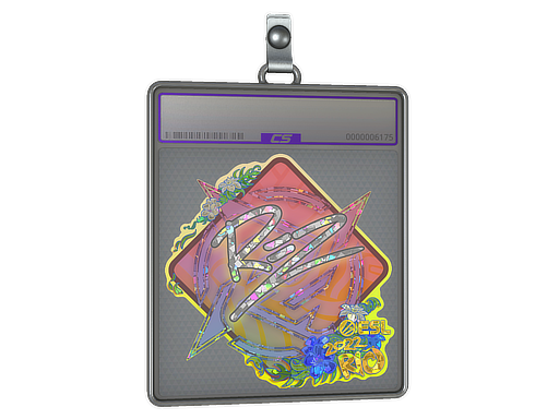Sticker Slab REZ Glitter Rio 2022