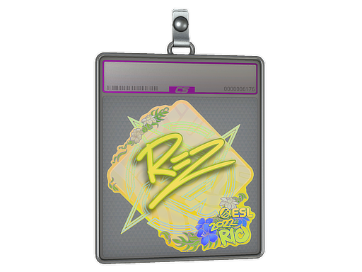 Sticker Slab REZ Holo Rio 2022