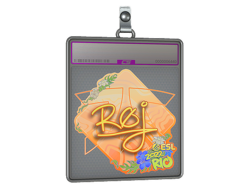 Sticker Slab roeJ Holo Rio 2022