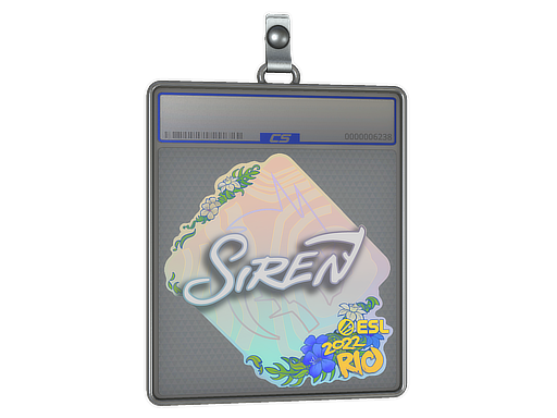 Sticker Slab S1ren Rio 2022