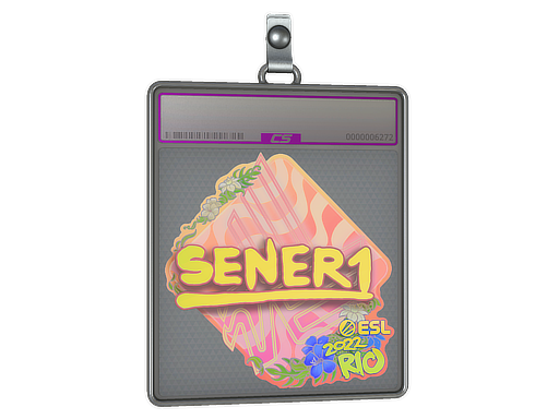 Sticker Slab SENER1 Holo Rio 2022