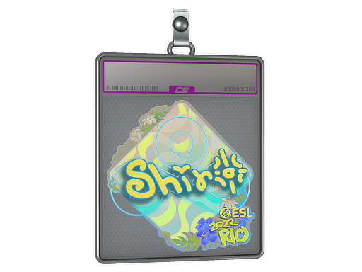 Sticker Slab sh1ro Holo Rio 2022