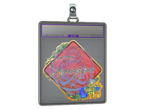 Sticker Slab Snappi Glitter Rio 2022