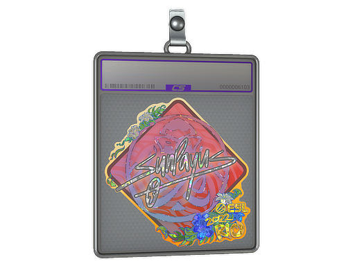 Sticker Slab SunPayus Glitter Rio 2022