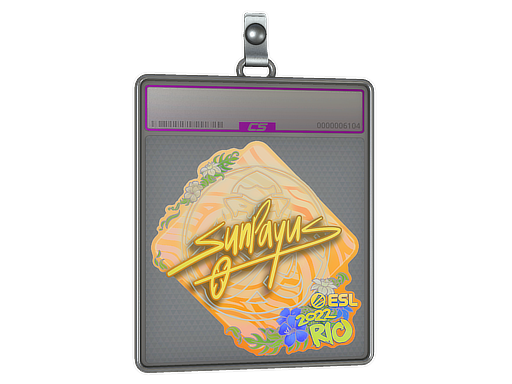 Sticker Slab SunPayus Holo Rio 2022
