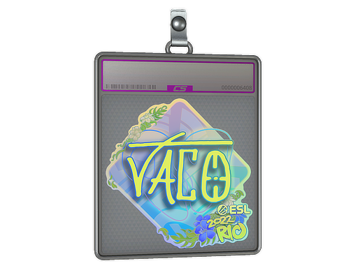 Sticker Slab TACO Holo Rio 2022