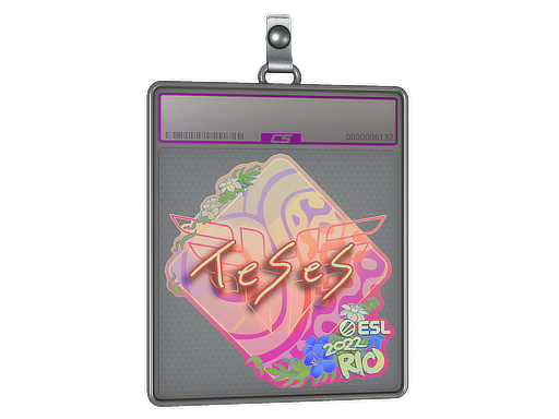Sticker Slab TeSeS Holo Rio 2022