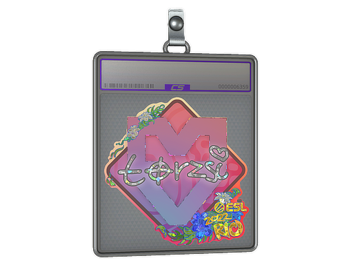 Sticker Slab torzsi Glitter Rio 2022