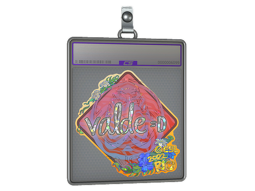 Sticker Slab v4lde Glitter Rio 2022