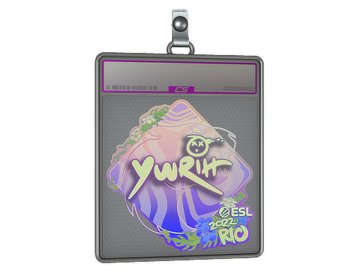 Sticker Slab yuurih Holo Rio 2022