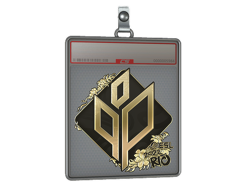 Sticker Slab Sprout Esports Gold Rio 2022