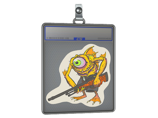 Sticker Slab Yellow Cyclawps