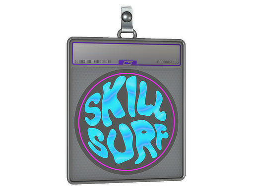 Sticker Slab Miami Skill Surf Holo