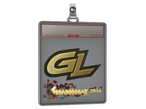 Sticker Slab GamerLegion Gold Shanghai 2024