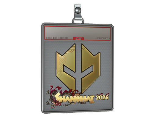 Sticker Slab Imperial Esports Gold Shanghai 2024