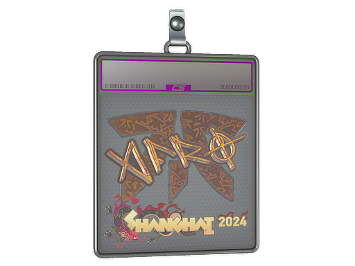 Sticker Slab afro Holo Shanghai 2024
