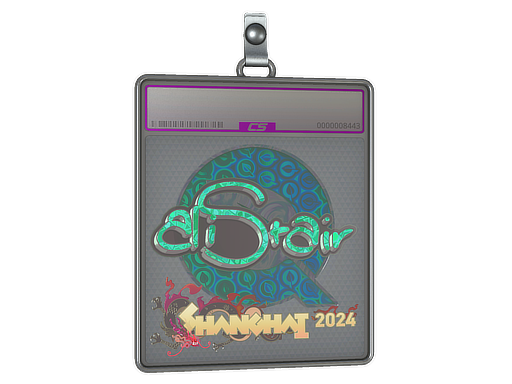 Sticker Slab aliStair Holo Shanghai 2024