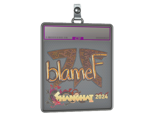 Sticker Slab blameF Holo Shanghai 2024