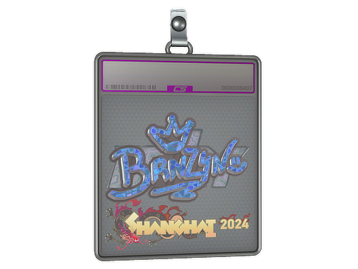 Sticker Slab brnz4n Holo Shanghai 2024
