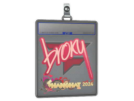 Sticker Slab broky Shanghai 2024