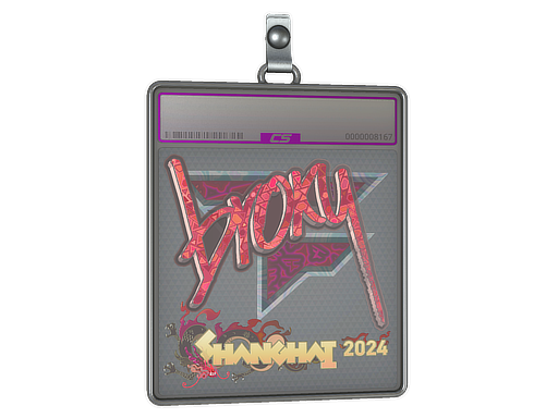 Sticker Slab broky Holo Shanghai 2024