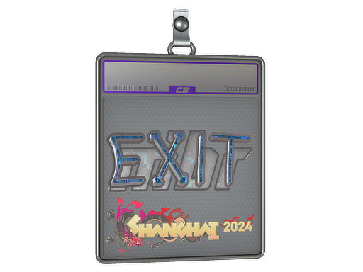 Sticker Slab exit Glitter Shanghai 2024