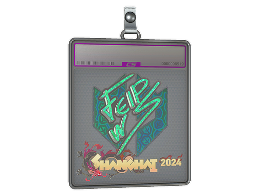 Sticker Slab felps Holo Shanghai 2024