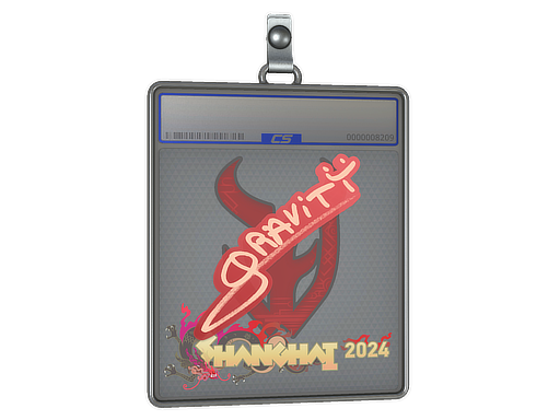 Sticker Slab Graviti Shanghai 2024