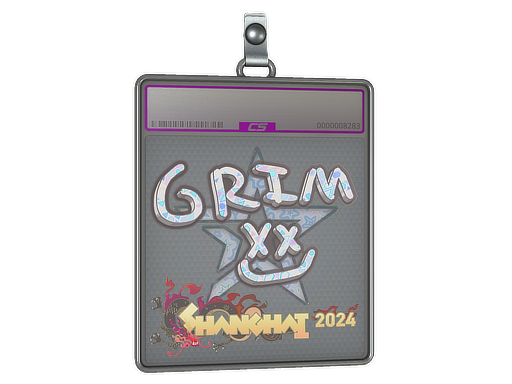 Sticker Slab Grim Holo Shanghai 2024
