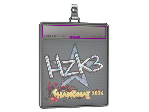 Sticker Slab hallzerk Holo Shanghai 2024