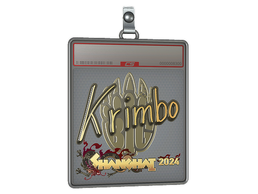 Sticker Slab Krimbo Gold Shanghai 2024