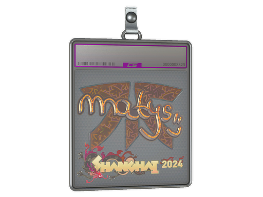 Sticker Slab MATYS Holo Shanghai 2024