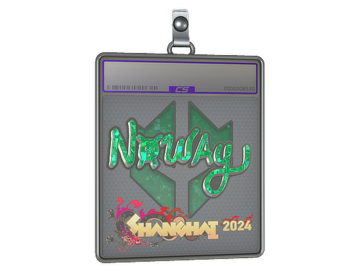 Sticker Slab noway Glitter Shanghai 2024