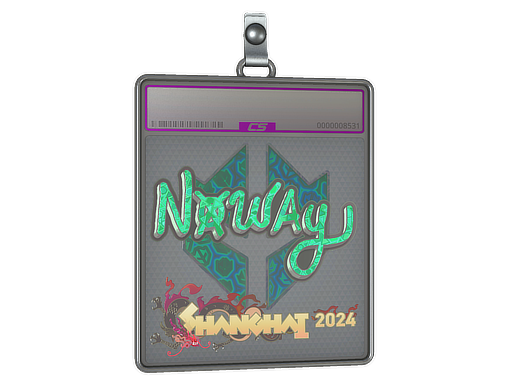 Sticker Slab noway Holo Shanghai 2024