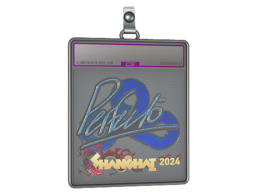 Sticker Slab Perfecto Holo Shanghai 2024