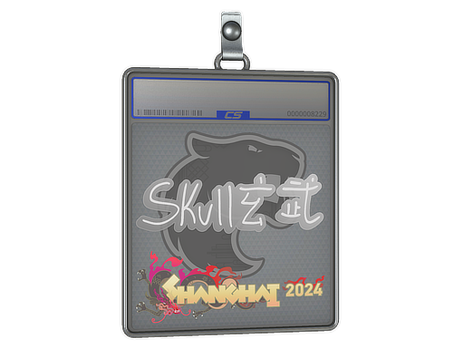 Sticker Slab skullz Shanghai 2024