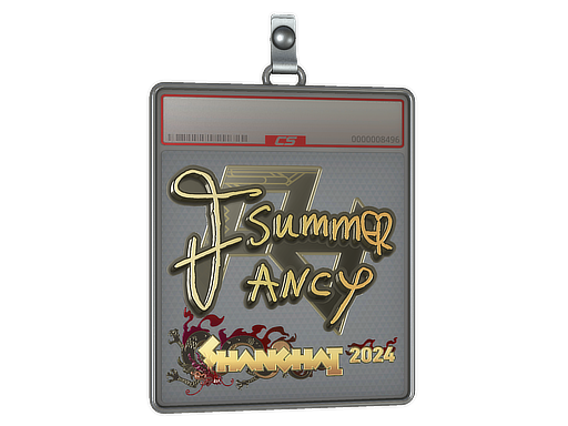 Sticker Slab Summer Gold Shanghai 2024